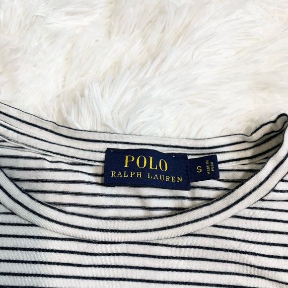 Polo Ralph Lauren Tshirt long sleeves striped - Picture 4 of 4